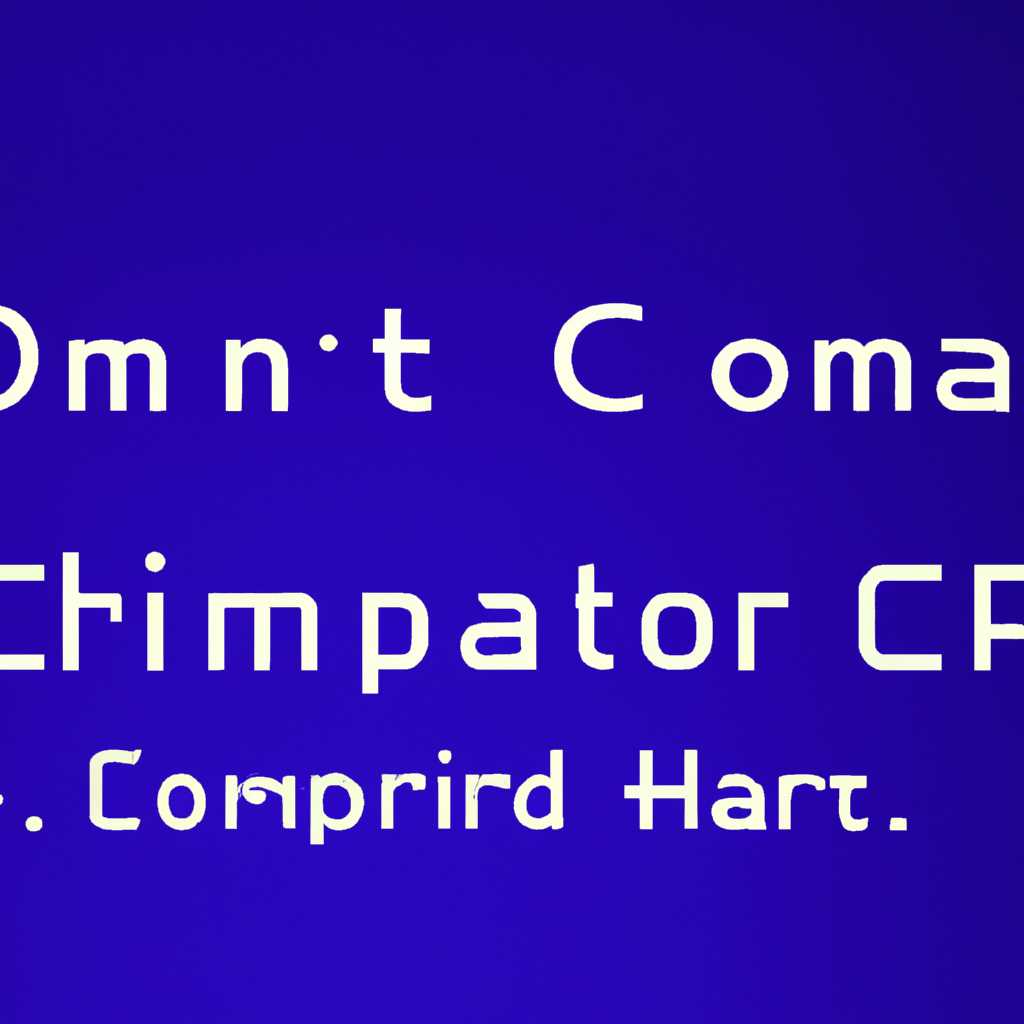 Как определить цвет символов и фона в командной строке Windows с командой COLOR