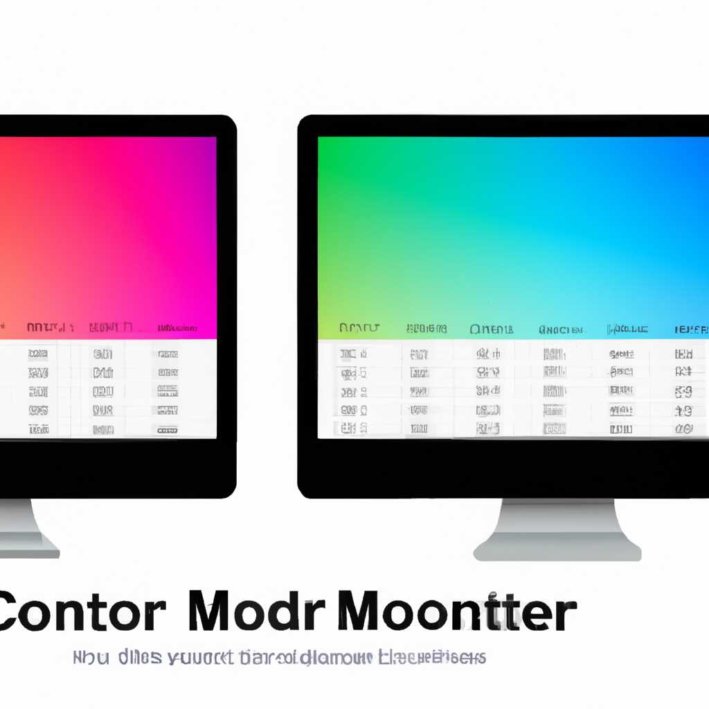 Как выбрать цветовой профиль монитора для Mac: руководство для пользователей