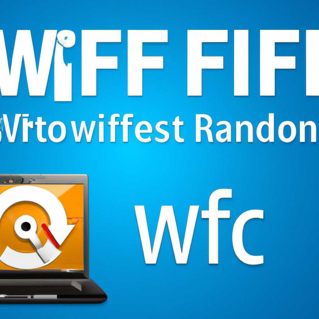 Проверка наличия обновлений для Wi-Fi драйверов