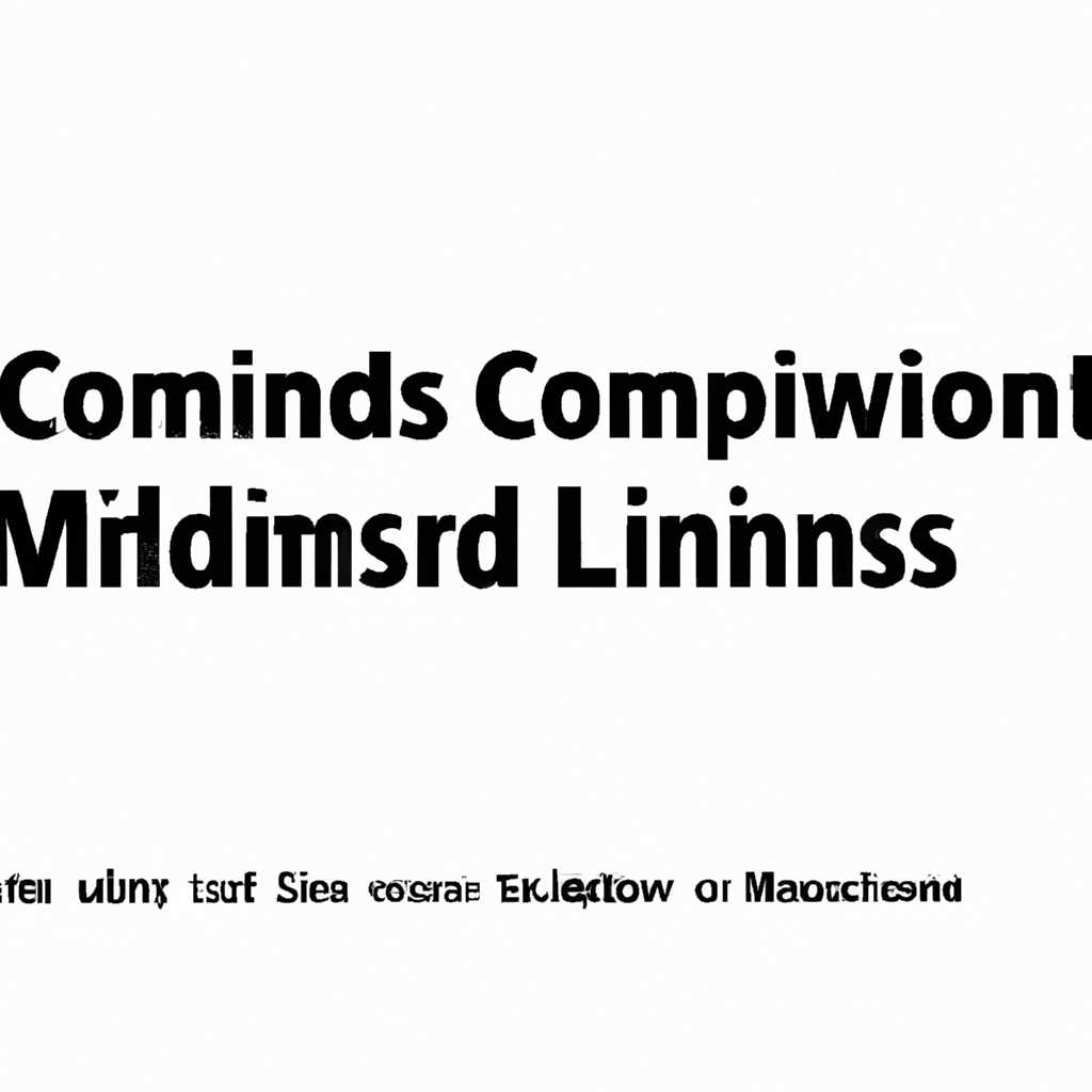 Командная строка Microsoft Windows: основные команды и функциональность