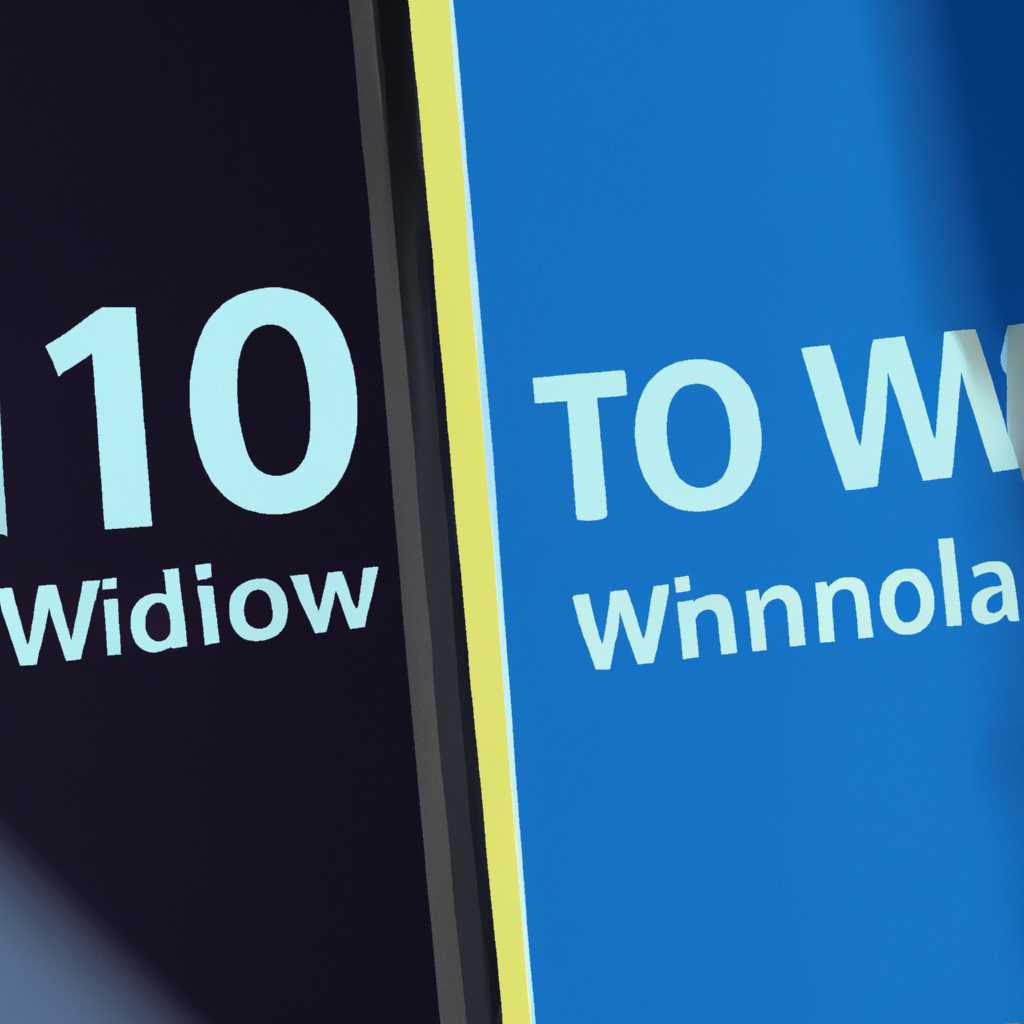 Установка новой версии Windows 10 поверх старой: инструкция и полезные советы