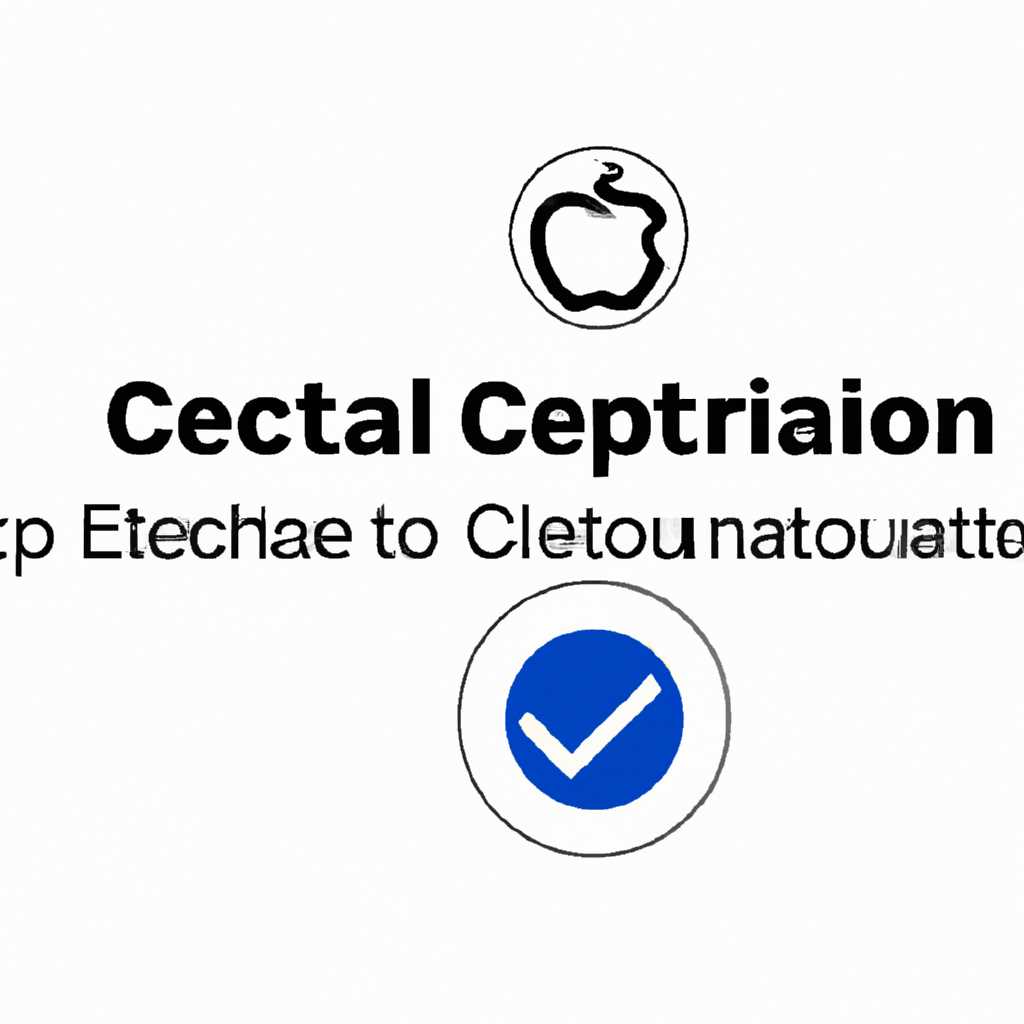 Установка сертификата на MAC OS: пошаговая инструкция