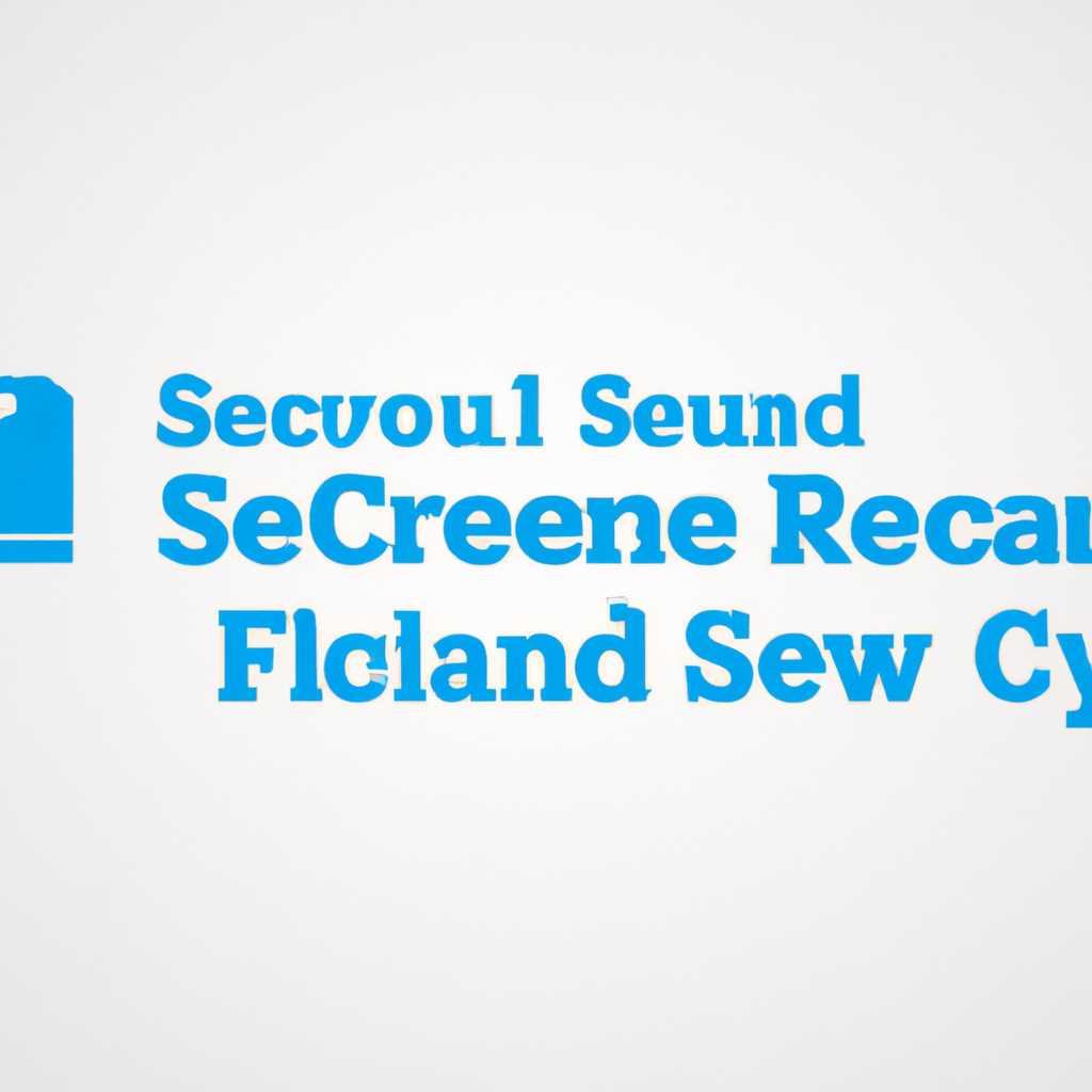Восстановление системных файлов с помощью sfc scannow — руководство