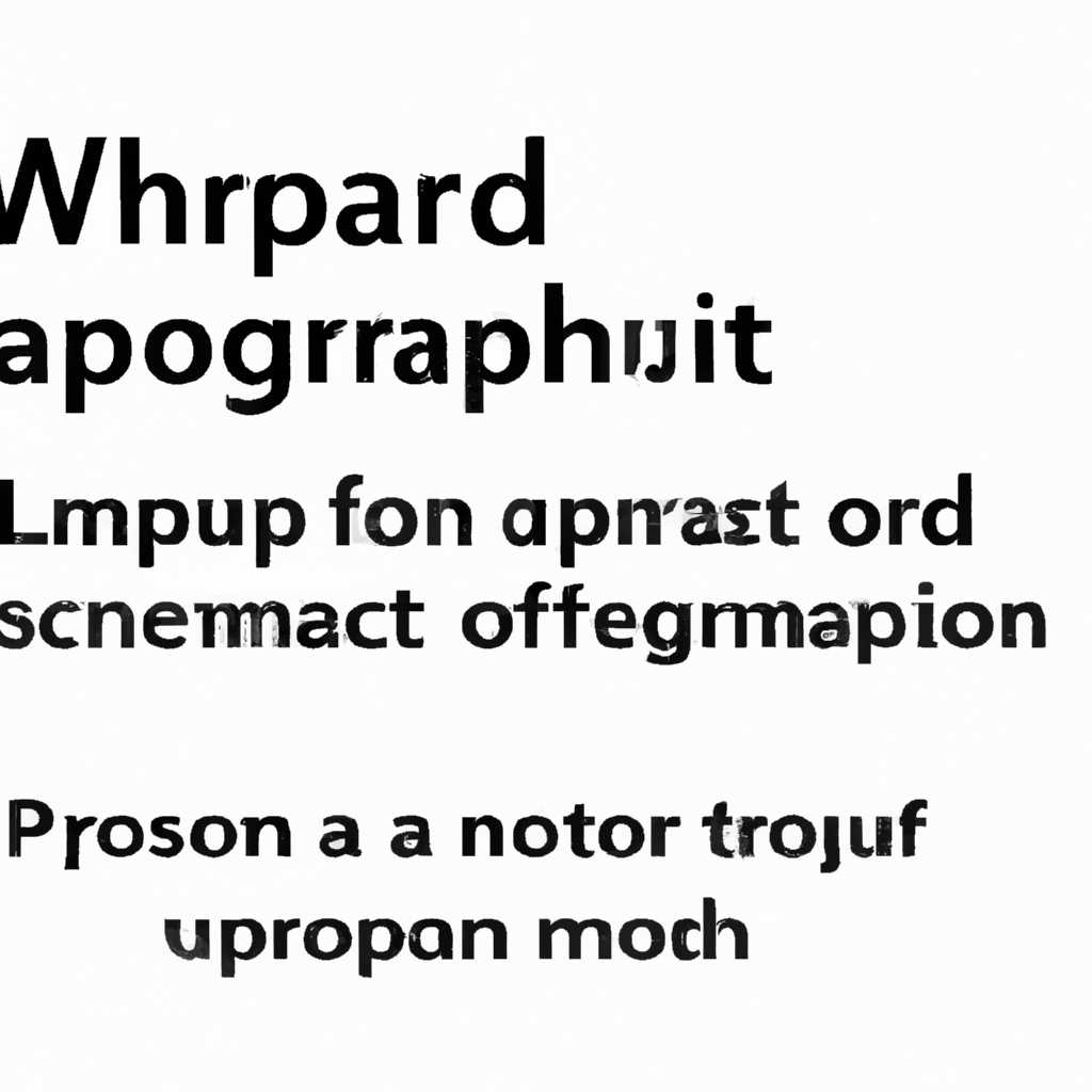 Описание программы
